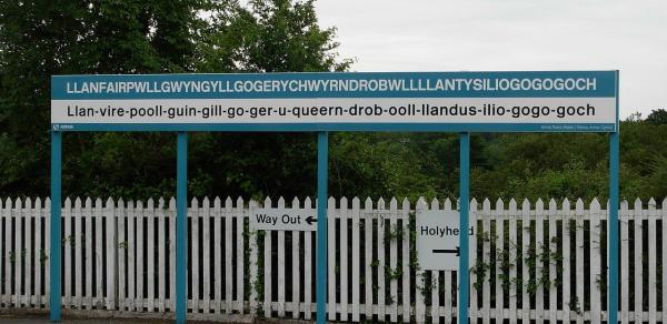 Längste Ortsname in Wales